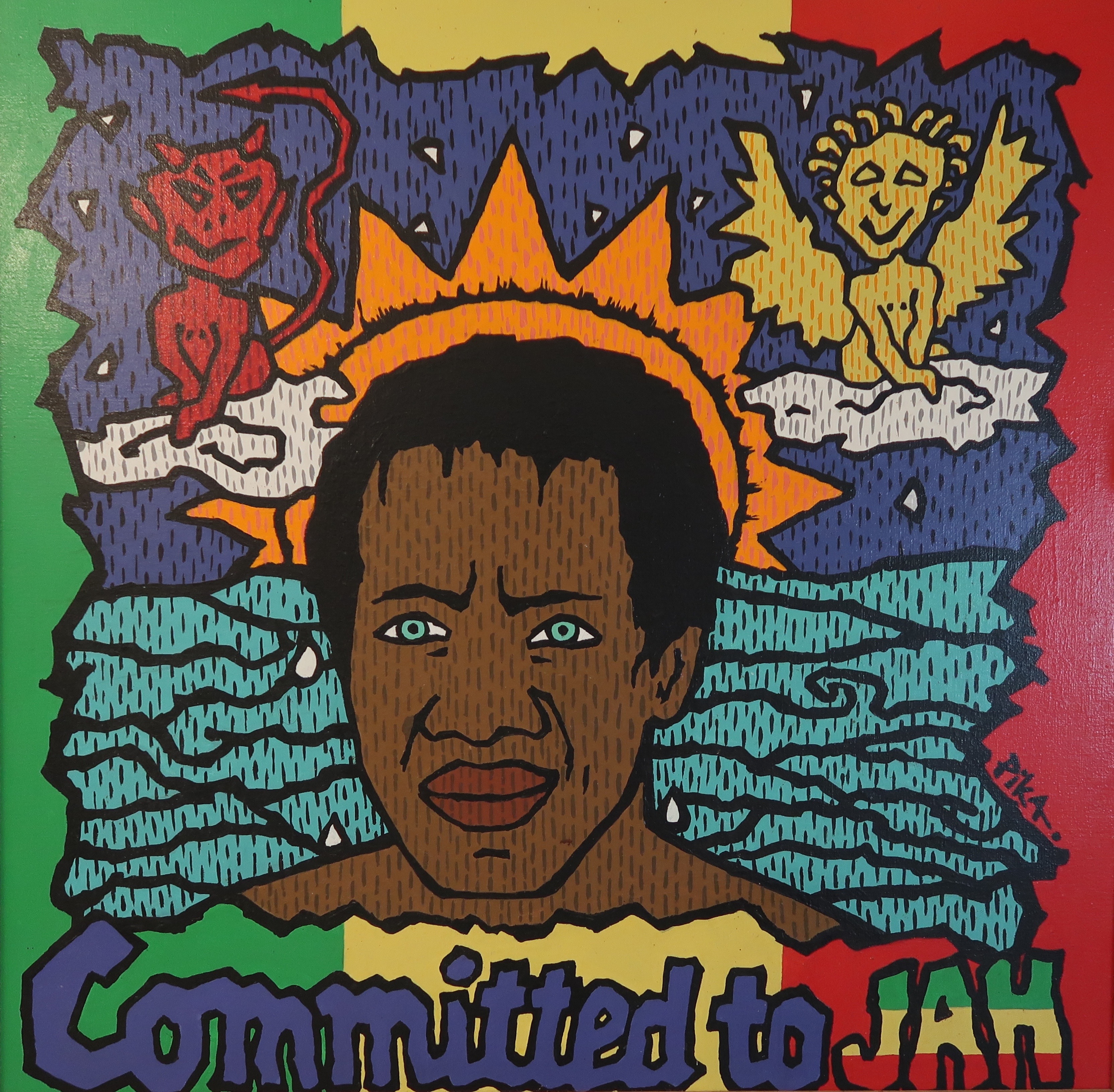 Tonca Committed to JAH Cover – Tonca's Bold Roots Reggae Music